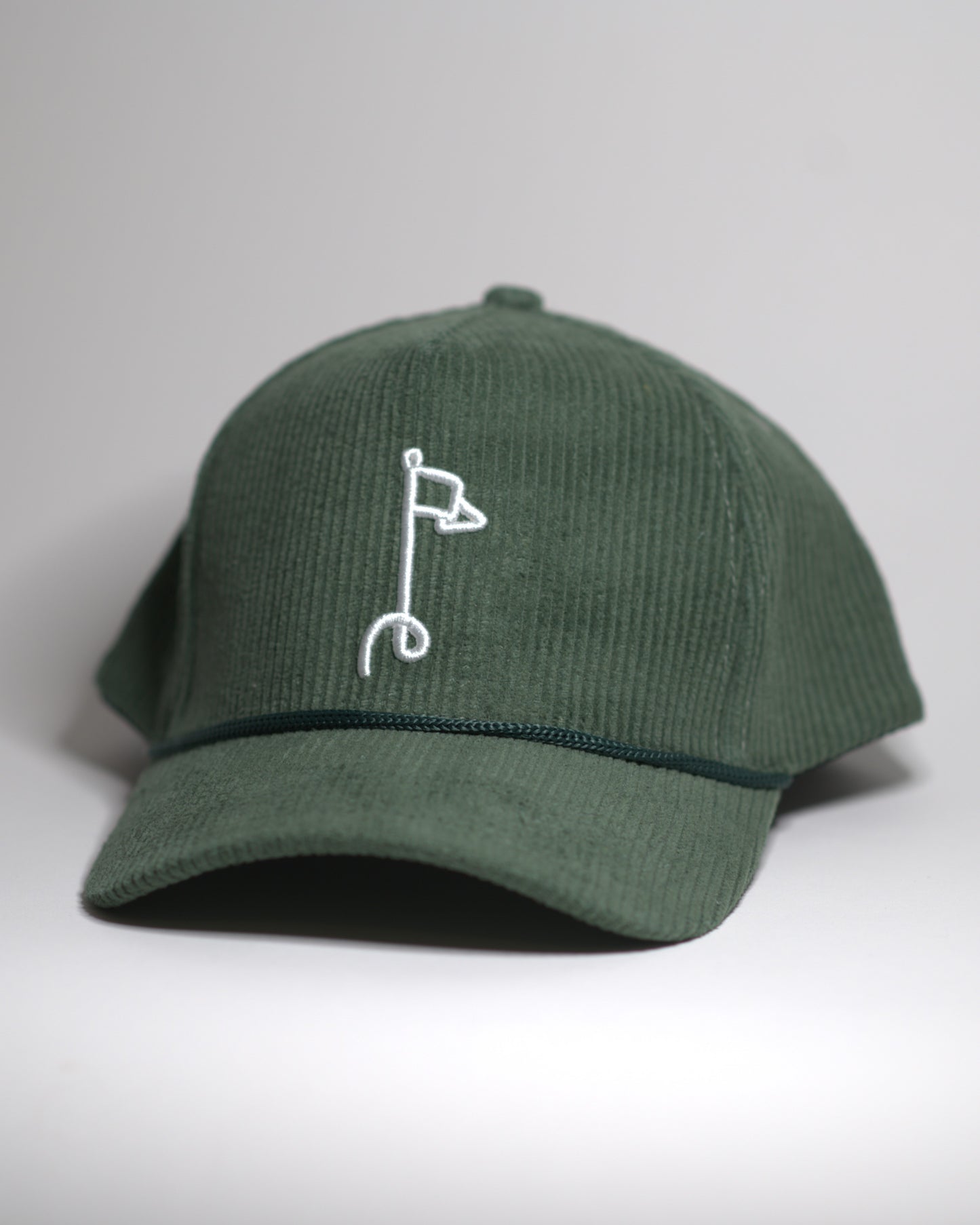 Swing Easy Logo Corduroy Snapback - Green