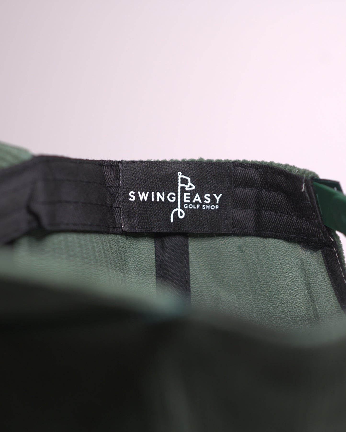 Swing Easy Logo Corduroy Snapback - Green
